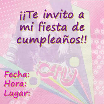 invitacion icarly